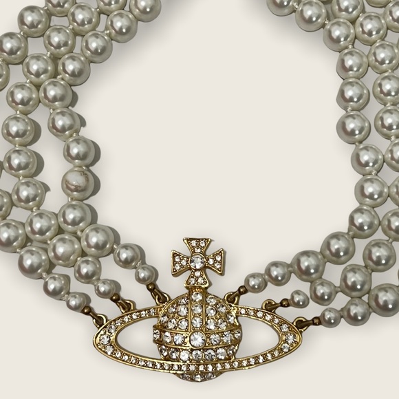 Gold Vivienne Westwood Necklace - Picture 2 of 9